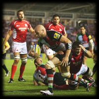 Harlequins London Welsh George Robson try